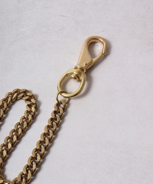 ブラス カラビナ ウォレットチェーン アクセサリー アメカジ 真鍮