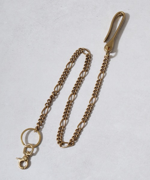 ブラス カラビナ ウォレットチェーン アクセサリー アメカジ 真鍮