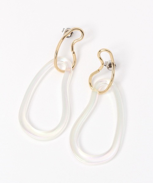 LAKOLE（ラコレ）の「樹脂ニュアンスラインピアス / 964410（ピアス（両耳用）・レディース・その他1/その他2・FREE）」の2枚目の写真