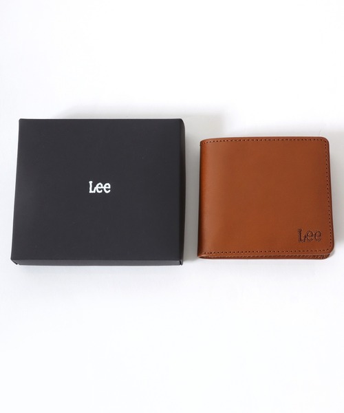 Lee（リー）の「Lee/リー Italy Leather Wallet/イタリアレザー ウォレット/ロゴ ワンポイント刺繍 二つ折り 財布/コンパクト/メンズ レディース（財布・メンズ・ダークブラウン/ブラック/ブラウン・FREE）」の20枚目の写真