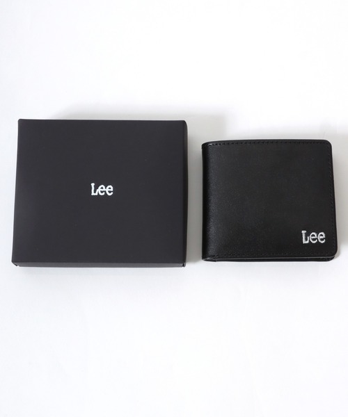 Lee（リー）の「Lee/リー Italy Leather Wallet/イタリアレザー ウォレット/ロゴ ワンポイント刺繍 二つ折り 財布/コンパクト/メンズ レディース（財布・メンズ・ダークブラウン/ブラック/ブラウン・FREE）」の18枚目の写真
