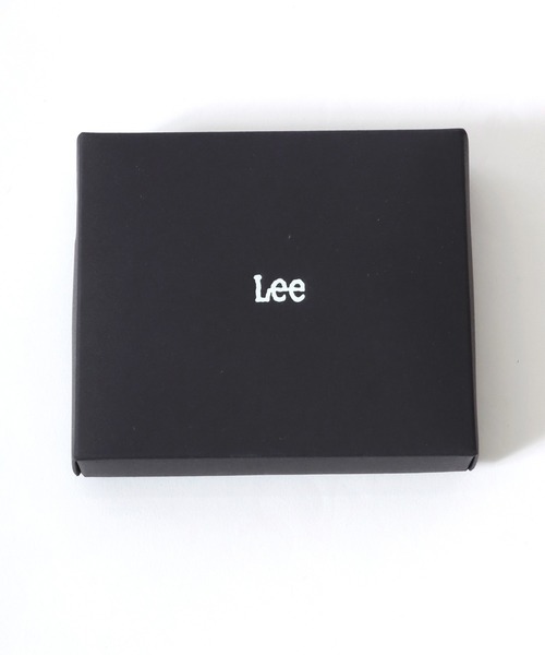 Lee（リー）の「Lee/リー Italy Leather Wallet/イタリアレザー ウォレット/ロゴ ワンポイント刺繍 二つ折り 財布/コンパクト/メンズ レディース（財布・メンズ・ダークブラウン/ブラック/ブラウン・FREE）」の14枚目の写真