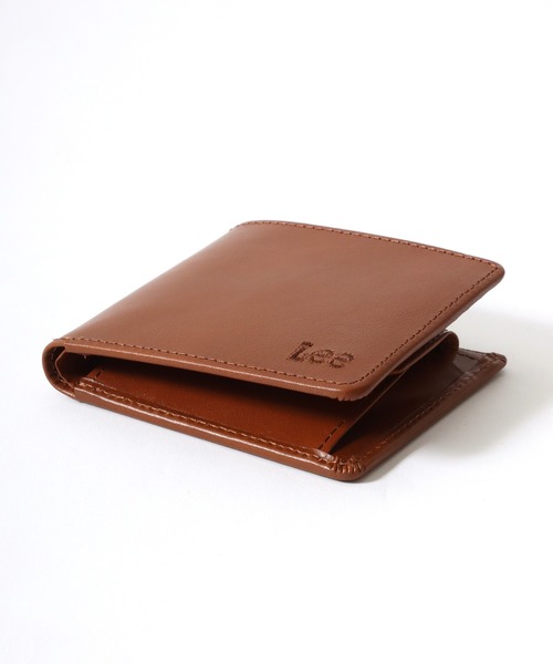 Lee（リー）の「Lee/リー Italy Leather Wallet/イタリアレザー ウォレット/ロゴ ワンポイント刺繍 二つ折り 財布/コンパクト/メンズ レディース（財布・メンズ・ダークブラウン/ブラック/ブラウン・FREE）」の21枚目の写真