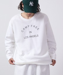 Printed brushed sweatshirt / プリント裏起毛スウェットトレーナー unisex