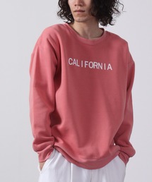 Printed brushed sweatshirt / プリント裏起毛スウェットトレーナー unisex