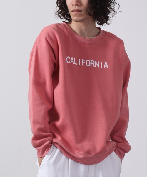 FUNALIVE（ファンアライブ）の「Printed brushed sweatshirt / プリント裏起毛スウェットトレーナー unisex（スウェット・メンズ・ホワイト/チャコールグレー/ベージュ/ネイビー/ピンク/杢グレー/チャコール/ホワイト系/ホワイト系1/ブラック系/ブラック系1/ブラック系3/グレー系/グレー系1/グレー系2/ネイビー系/ピンク系/ブラック/ブラック系2・L/M/LL）」の18枚目の写真