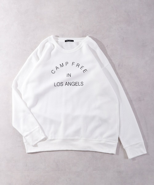 FUNALIVE（ファンアライブ）の「Printed brushed sweatshirt / プリント裏起毛スウェットトレーナー unisex（スウェット・メンズ・ホワイト/チャコールグレー/ベージュ/ネイビー/ピンク/杢グレー/チャコール/ホワイト系/ホワイト系1/ブラック系/ブラック系1/ブラック系3/グレー系/グレー系1/グレー系2/ネイビー系/ピンク系/ブラック/ブラック系2・L/M/LL）」の20枚目の写真