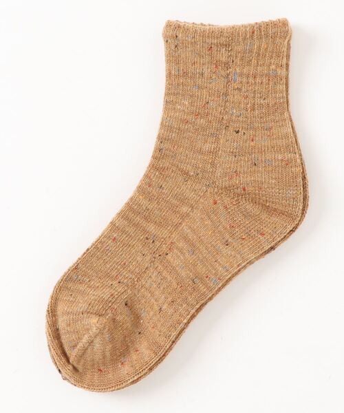 ADPOSION（アドポーション）の「【relacks】カラーネップソックス（ソックス/靴下・レディース・ピンク/ブルー/ベージュ/マスタード・FREE）」の3枚目の写真