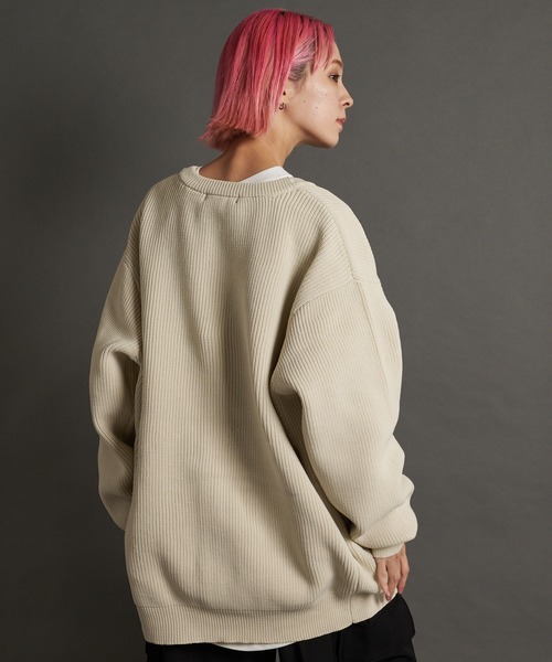 JACKROSE（ジャックローズ）の「JE-レイヤードニットカーディガン（カーディガン/ボレロ・メンズ・ブルーグリーン/オレンジ/ブラック/アイボリー・M/L）」の13枚目の写真