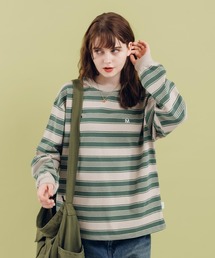 MUHET | ロゴ刺繍ロンT(Tシャツ/カットソー)