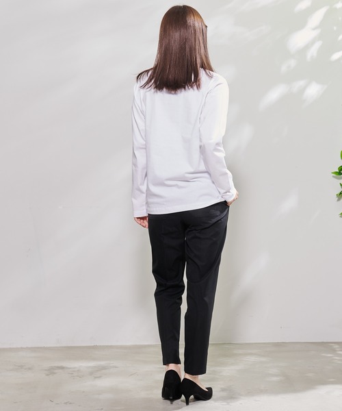 Arnold Palmer（アーノルドパーマー）の「ロゴグラフィック シェア ロングスリーブ Ｔシャツ（Tシャツ/カットソー・レディース・ブラック/ワインレッド/ホワイト・L/S/M/LL/XS）」の12枚目の写真