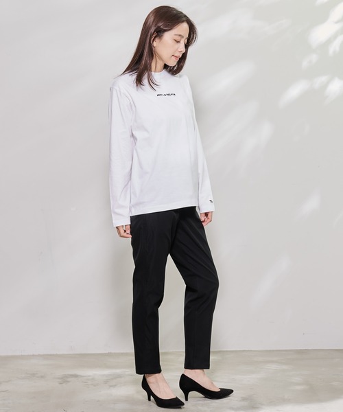 Arnold Palmer（アーノルドパーマー）の「ロゴグラフィック シェア ロングスリーブ Ｔシャツ（Tシャツ/カットソー・レディース・ブラック/ワインレッド/ホワイト・L/S/M/LL/XS）」の19枚目の写真