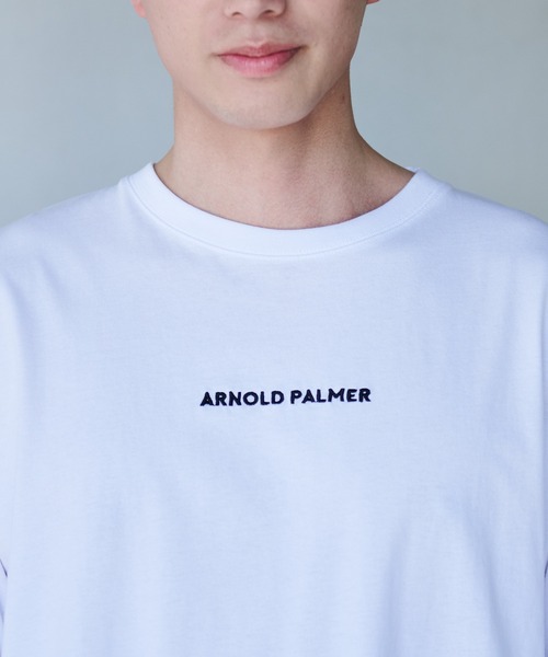 Arnold Palmer（アーノルドパーマー）の「ロゴグラフィック シェア ロングスリーブ Ｔシャツ（Tシャツ/カットソー・レディース・ブラック/ワインレッド/ホワイト・L/S/M/LL/XS）」の5枚目の写真