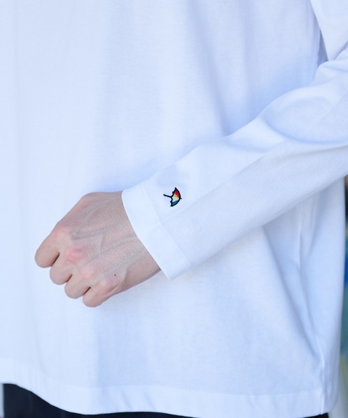 Arnold Palmer（アーノルドパーマー）の「ロゴグラフィック シェア ロングスリーブ Ｔシャツ（Tシャツ/カットソー・レディース・ブラック/ワインレッド/ホワイト・L/S/M/LL/XS）」の6枚目の写真