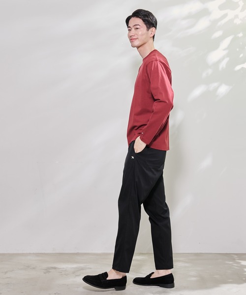 Arnold Palmer（アーノルドパーマー）の「ロゴグラフィック シェア ロングスリーブ Ｔシャツ（Tシャツ/カットソー・レディース・ブラック/ワインレッド/ホワイト・L/S/M/LL/XS）」の8枚目の写真