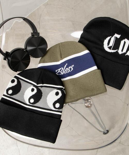 WEGO（ウィゴー）の「WEGO/ジャガードビーニー（ニットキャップ/ビーニー・レディース・その他1/その他3/その他2・FREE）」の4枚目の写真