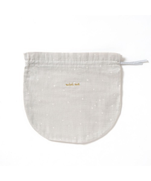 10mois（ディモワ）の「【10moisディモワ】mini me(ミニミー) ベビーブランケット ふくふくガーゼ（6重ガーゼ）（ベビーカー/ベビーカー用品・キッズ・ライトブルー/グレー/ピンク・ONE SIZE）」の6枚目の写真