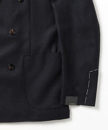 LARDINI ダブルジャケット ネイビー ホップサック ラルディーニ 44 LARDINI（ラルディーニ）の「LARDINI / ホップサック ダブル