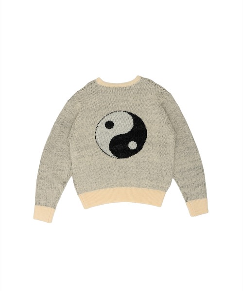 FCMM(エフシーエムエム)の「【日本限定アイテム】MAGATAMA KNIT SWEATER/勾玉ニットセーター(ニット/セーター・メンズ・グレー/オリーブ/アイボリー・MEDIUM/LARGE)」の15枚目の写真