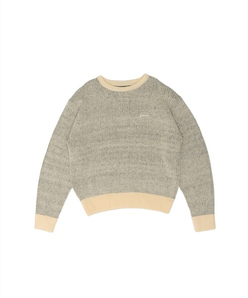 FCMM(エフシーエムエム)の「【日本限定アイテム】MAGATAMA KNIT SWEATER/勾玉ニットセーター(ニット/セーター・メンズ・グレー/オリーブ/アイボリー・MEDIUM/LARGE)」の14枚目の写真