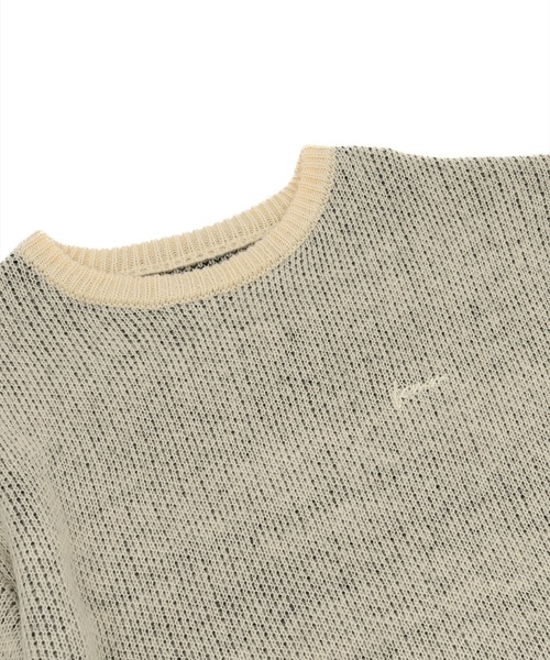 FCMM(エフシーエムエム)の「【日本限定アイテム】MAGATAMA KNIT SWEATER/勾玉ニットセーター(ニット/セーター・メンズ・グレー/オリーブ/アイボリー・MEDIUM/LARGE)」の17枚目の写真