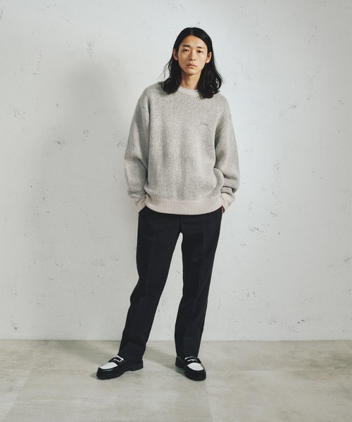 FCMM(エフシーエムエム)の「【日本限定アイテム】MAGATAMA KNIT SWEATER/勾玉ニットセーター(ニット/セーター・メンズ・グレー/オリーブ/アイボリー・MEDIUM/LARGE)」の19枚目の写真