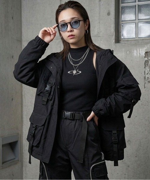 SPINNS(スピンズ)の「カラーレンズボストンサングラス/UVカット/ユニセックス(サングラス・メンズ・E/A/D/B/C/F・ONESIZE)」の21枚目の写真