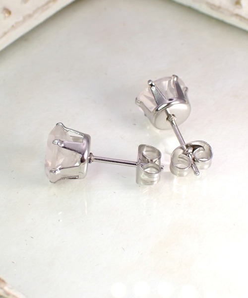 CERCA(チェルカ)の「HaRu*/大粒天然石8mm/サージカルステンレス・ピアス(ピアス(両耳用)・レディース・B/G/C/D/E/F/A/H・FREE)」の12枚目の写真
