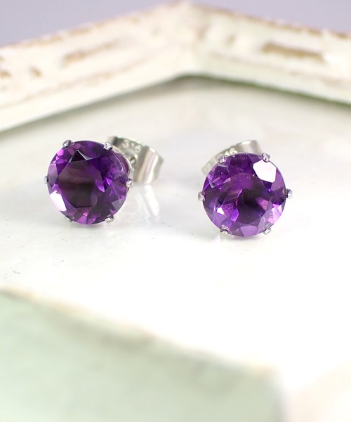 CERCA(チェルカ)の「HaRu*/大粒天然石8mm/サージカルステンレス・ピアス(ピアス(両耳用)・レディース・B/G/C/D/E/F/A/H・FREE)」の19枚目の写真