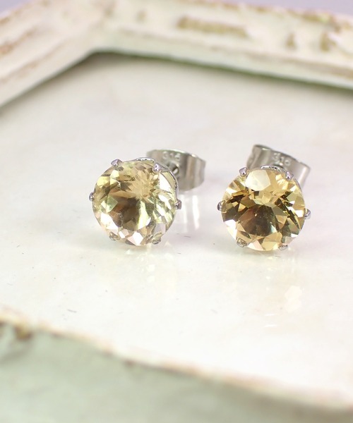 CERCA(チェルカ)の「HaRu*/大粒天然石8mm/サージカルステンレス・ピアス(ピアス(両耳用)・レディース・B/G/C/D/E/F/A/H・FREE)」の21枚目の写真
