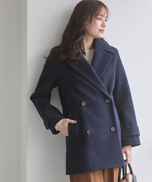 Pierrot（ピエロ）の「メルトンPコート（ピーコート）」 - WEAR