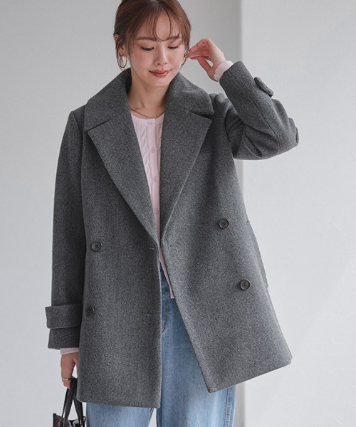 セール】メルトンPコート（ピーコート）｜Pierrot（ピエロ）の