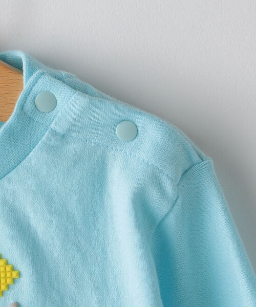 SHIPS（シップス）の「SHIPS KIDS:80～90cm / はたらく車 長袖 TEE（Tシャツ/カットソー・キッズ・オフホワイト/ライトブルー・90/80）」の5枚目の写真