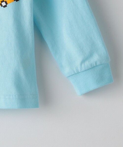 SHIPS（シップス）の「SHIPS KIDS:80～90cm / はたらく車 長袖 TEE（Tシャツ/カットソー・キッズ・オフホワイト/ライトブルー・90/80）」の6枚目の写真