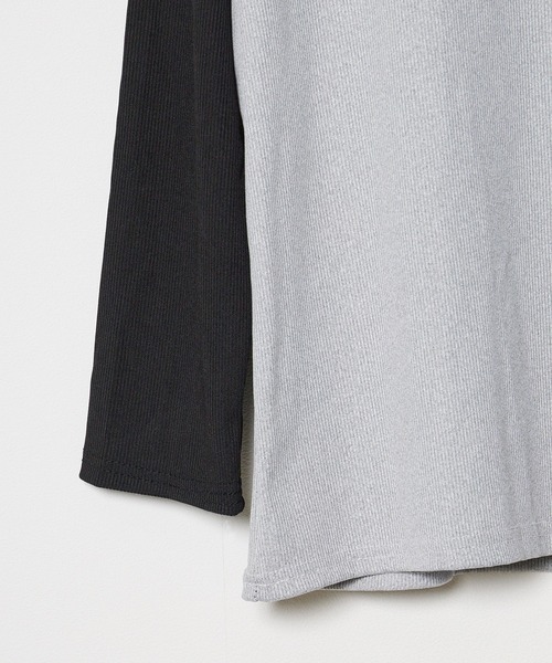 ROOPTOKYO(ループトウキョウ)の「▲star design raglan sleeve tee/スター デザイン ラグランスリーブ ロンT Y2K(Tシャツ/カットソー・レディース・ブラック・2/3)」の9枚目の写真