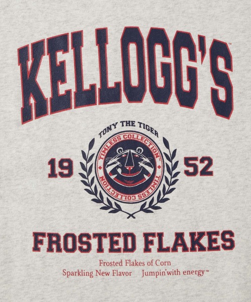 MONO-MART LADY'S（モノマートレディース）の「【KELLOGG'S】別注 ケロッグ ヴィンテージ加工プリントスウェット（スウェット・レディース・ブラック系1/アイボリー/オートミール/スミクロ/ネイビー/アイボリー系1/ブラック系2・FREE）」の22枚目の写真