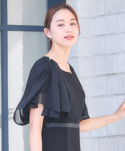 DRESS PLUS(ドレスプラス)の「ボレロ パーティーボレロ デイリー ショート レース(カーディガン/ボレロ・レディース・ベージュ/ネイビー/ブラック/ライトグレー・XXL/XL/L/M)」の20枚目の写真