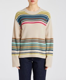 PS Paul Smith ウィメンズ スワール ラメニット ウィメンズ メリノウール 
