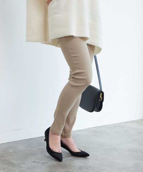 Chez toi（シェトワ）の「ストレッチハイウエストスキニーパンツ（その他パンツ・レディース・ブラック/ベージュ/インディゴブルー・FREE）」の8枚目の写真