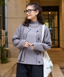 Drawer⭐️カーキグレーニット送料込 グレーニット | STORES