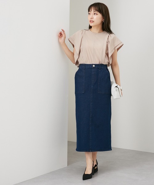 スカート　Sサイズ 小さいサイズ ラクに履けるAラインスカート 低身長さん・小柄