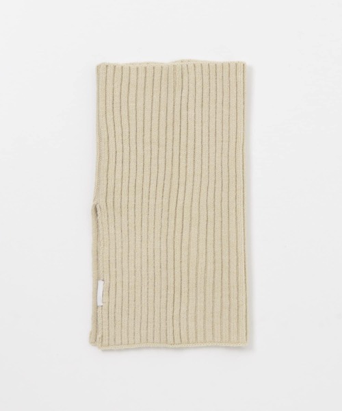 URBAN RESEARCH DOORS(アーバンリサーチドアーズ)の「リブネックウォーマー(ネックウォーマー/スヌード・レディース・アイボリー/ブラック・ONE)」の10枚目の写真