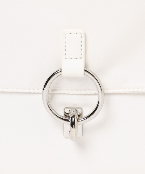 HARE（ハレ）の「RINGショルダーBAG(HARE)（ショルダーバッグ・メンズ・ブラック系その他/ブラック/オフホワイト・FREE）」の20枚目の写真