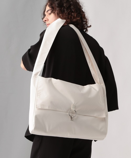 HARE（ハレ）の「RINGショルダーBAG(HARE)（ショルダーバッグ・メンズ・ブラック系その他/ブラック/オフホワイト・FREE）」の21枚目の写真