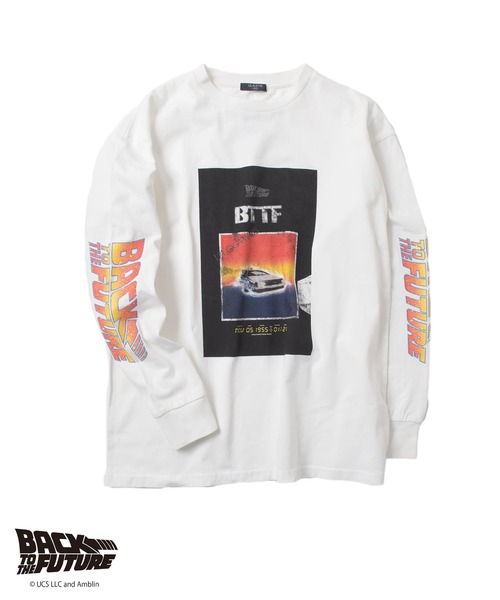 GLAZOS（グラソス）の「【Back to the Future】ヴィンテージ加工天竺袖ロゴTシャツ（その他トップス・キッズ・チャコールグレー/ホワイト・140cm/150cm/160cm/170cm）」の13枚目の写真