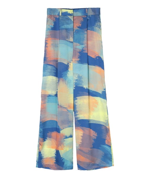 miette(ミエット)の「プリントワイドパンツ(その他パンツ・レディース・ネイビー/オフホワイト・FREE)」の12枚目の写真