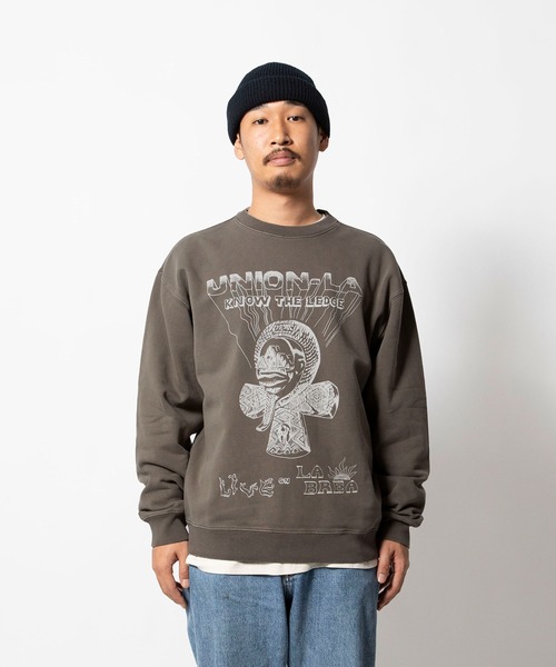 UNION(UNION TOKYO)(ユニオン)の「UNION TOKYO ANKH CREW ユニオントーキョー スウェット(スウェット・メンズ・ブラック/ダークグレー/ホワイト系その他・XX-LARGE/X-LARGE/LARGE/MEDIUM/SMALL)」の6枚目の写真