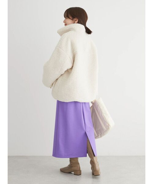 ELENCARE DUE（エレンカーレデュエ）の「・ELENCARE　DUE　テディベアボアコート（その他アウター・レディース・チャコールグレー/ブルー/アイボリー・FREE）」の21枚目の写真