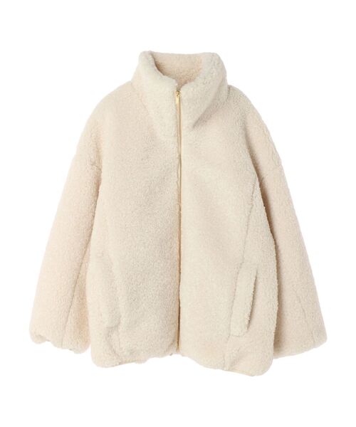 ELENCARE DUE（エレンカーレデュエ）の「・ELENCARE　DUE　テディベアボアコート（その他アウター・レディース・チャコールグレー/ブルー/アイボリー・FREE）」の13枚目の写真