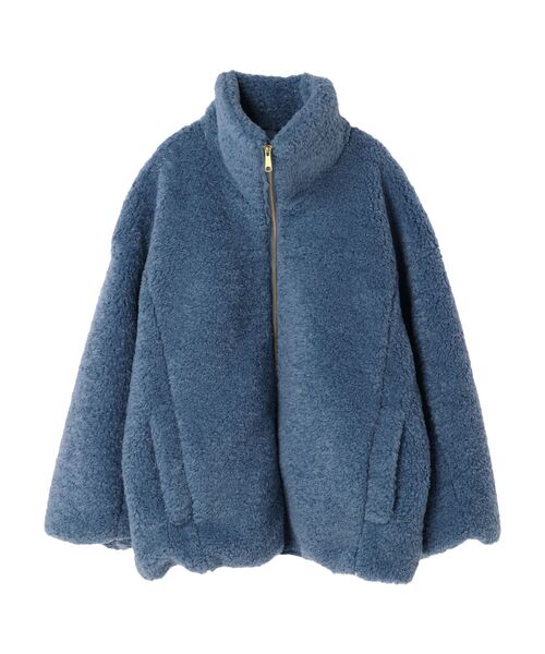 ELENCARE DUE（エレンカーレデュエ）の「・ELENCARE　DUE　テディベアボアコート（その他アウター・レディース・チャコールグレー/ブルー/アイボリー・FREE）」の15枚目の写真